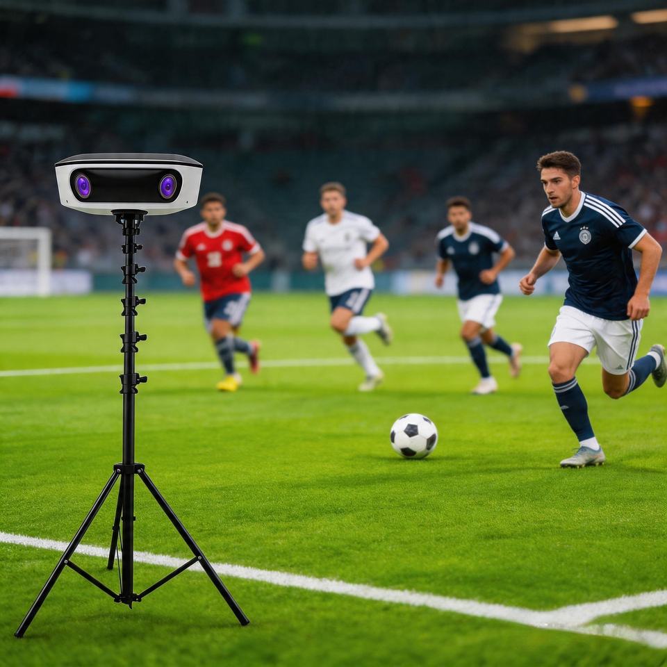 Football Camera 4K AI Sports Tracking Camera for Football Game Analysis ...