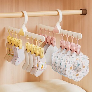 Baby Sock Drying Rack With Multiple Clips For Clothes And Underwear Space Saving Organizer For Children - Product Image 1