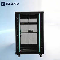 Rak Server Data Center 18U/42U, Kabinet Jaringan Lantai, Baja SPCC 600x800MM, Proteksi IP20, Tersedia