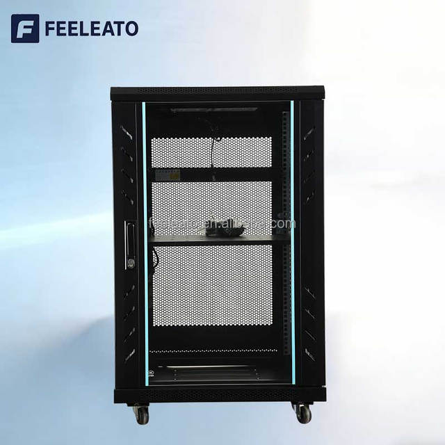 18U/42U Data Center Server Rack Floor Standing Network Cabinet SPCC Steel 600x800MM IP20 Protection in Stock
