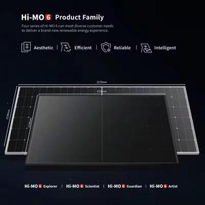 Module solaire monocristallin <span class=keywords><strong>Longi</strong></span> LR5-54HTH 445W 450W 455W Hi-Mo X6 avec cadre noir pour système solaire, garantie 25 ans - Product Image 4