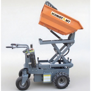 <span class=keywords><strong>Brouette</strong></span> électrique KONSTANT 500 kg avec système hydraulique complet pour un levage et un vidage faciles - Product Image 5