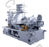 Turbina de Vapor C380 de Tamaño Mini, Multietapa, Tipo de Contrapresión, con Potencia de 0-3000KW para Accionamiento Industrial y Energía para Fábricas
