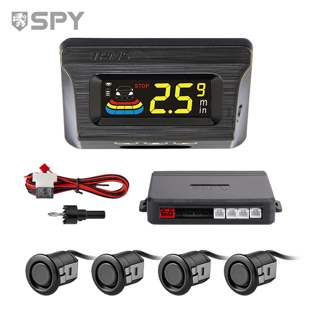 Wireless LED Auto Park Garage Parking Assistant Sensor Kit ISO9001 Parking Sensors Monitor System for Honda and Hyundai Cars
