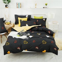 Draps de lit personnalisés pour lit simple, double, queen size et king size, draps-housses imprimés, ensembles de draps, parures de lit