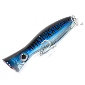 16cm 80g Himi Popper <span class=keywords><strong>Thru</strong></span> Wire Top eau Popper leurre pêche à la traîne Popper appât pour GT pêche au thon - Product Image 1