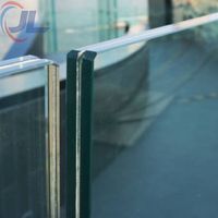 Verre feuilleté trempé transparent de haute qualité de 10,76 mm pour balustrade