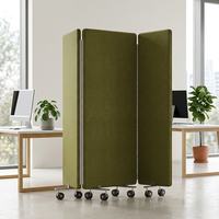 Paravent Acoustique en Polyester OEKO-TEX Standard 100 ASTM C423 pour l'Europe et l'Amérique, Écran d'Isolation Sonore pour Bureau