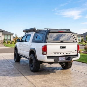 Auvent de camionnette étanche en aluminium CANOPY pour SHARK 2024+ KAICENE F70 TACOMA 16-23 5.0FT <span class=keywords><strong>ILUX</strong></span> REVO 15-23/T6/T8 avec vitre - Product Image 1