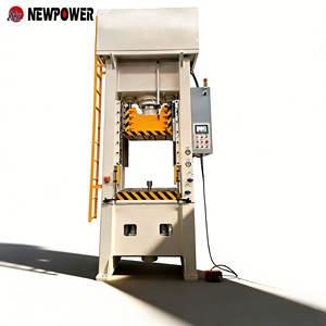 <span class=keywords><strong>Presse</strong></span> hydraulique NEWPOWER 200 tonnes, <span class=keywords><strong>presse</strong></span> hydraulique <span class=keywords><strong>à</strong></span> 4 colonnes avec commande PLC pour le formage industriel - Product Image 1