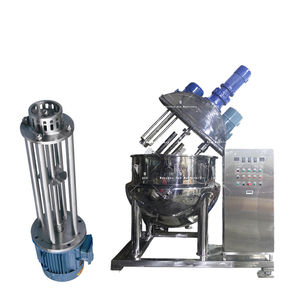 Homogénéisateur sous vide industriel à cisaillement élevé pour le mélange de gels, émulsions, cosmétiques, fluides visqueux, lotions, shampoings et crèmes - Product Image 1