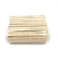 Bâtonnets mélangeurs à café en bois de bouleau naturel de Chine, 110/140 mm, emballage machine, outil de mélange pour expresso