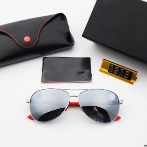 Gafas de Sol de Diseño Retro de Lujo 8313, Gafas de Sol de Metal con Estilo de Piloto, Coloridas y Personalizadas, Polarizadas con Protección UV400 - Product Image 4