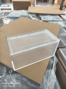 Aangepast Formaat En Logo Gratis Monster Acryl Reptiel Display Behuizing - Product Image 5