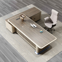 Bureau d'angle convertible en L en bois, moderne, durable et écologique, livraison rapide, idéal pour appartement ou bureau