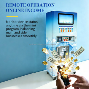 YISO Customizable 24H Automatic <b>Ice</b> Vending Machine with Integrated Packaging 240KG/Day High Yield <b>Ice</b> <b>Maker</b> Kiosk - Product Image 4