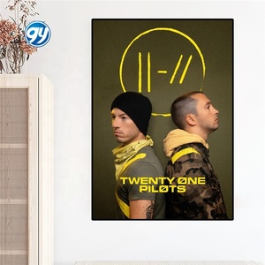 Banda T-Twenty O-One P-Pilots anime pôster estampas adesivo de parede pintura quarto sala de estar decoração escritório casa auto adesivo - Product Image 6