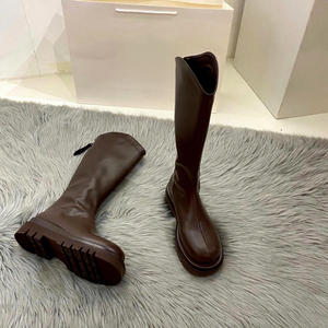 2026 Nuovi <span class=keywords><strong>Stivali</strong></span> Invernali da Donna con Tacco Medio e Piattaforma, Design Elegante in Morbida Pelle - Product Image 3