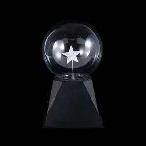 Wholesale 5 Inch Novelty Party Decoration Light Wireless Audio Sound Control Magic Plasma Ball Lamp