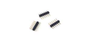 Connecteur de broche à pas de 2,54 mm, rangée simple, angle droit, SMT, SQ0,64 mm, H2,5 mm, 1*6P - Product Image 6