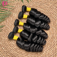 Paquetes de Cabello Humano Ondulado Suelto de Grado 12A, Proveedor de Cabello al por Mayor, Alta Calidad, 100% Natural, Virgen, Doblemente Estirado