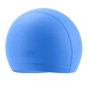 Bonnet de bain pour adultes, unisexe, grande taille, matériau PU, élastique, couleur unie, adapté à la natation et aux sports nautiques - Product Image 5