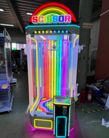 Machine de jeu commerciale d'arcade à ciseaux à cordes pour la distribution de prix