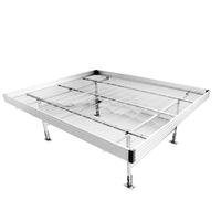 Système de bancs roulants pour serres de semis à flux et reflux, table de culture pour l'irrigation, gestion efficace de l'eau