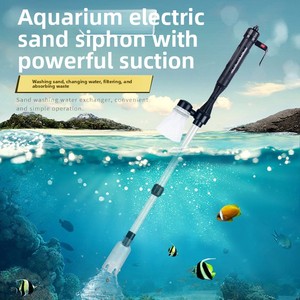 Limpiador de Acuarios Eléctrico Automático, Cambiador de Agua, Aspirador de Grava, Lavador de Arena, Eliminador de Desechos de Peces, Sumergible - Product Image 3
