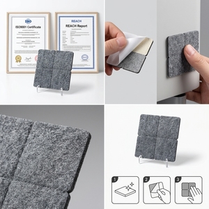 Self-Stick <strong>Rubber</strong> <strong>Feet</strong> Adhesive Bumpers for <strong>Electronics</strong> Speakers Laptops Appliances Furniture - Product Image 1