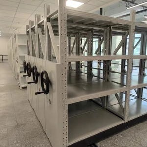 Sistema de estantería de almacenamiento móvil de servicio pesado moderno Ahorro de espacio Estantería de almacén Sistema de almacenamiento Unidades de estante - Product Image 1