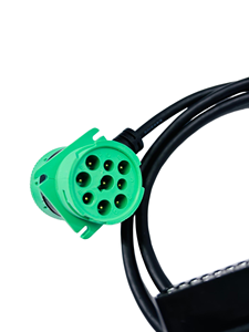 Kabel Adaptor Linkyou J1939 9-Pin Male ke 16-Pin OBD 2 Female, Konduktor Tembaga, Isolasi PVC, Tegangan Terukur 12V, Panjang 1.2M - Product Image 4