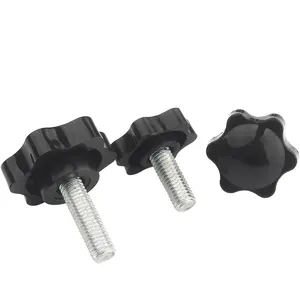 Thumb Knob Shade Bolts Star Head Plastic Handle Fasteners Thumb Bolt