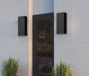 Luz de pared de aluminio IP65 para exteriores moderna cuadrada 5CCT 2700K-5000K lámparas LED Uso de jardín con montaje en pared - Product Image 2