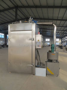 التلقائي المجففة السلور اللحوم الصناعية تركيا الساق السجق بيكون اللحوم الباردة الأسماك آلة لصنع الدخان للأغذية - Product Image 4