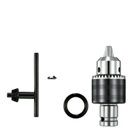 Mandrin de perçage électrique à 3 mors en métal, stable et à clé, 1,5-13 mm, 3/8-24UNF, modèle 10160024, personnalisé ODM pour presse à estamper manuelle