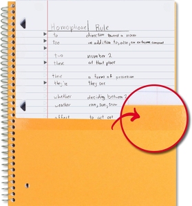 Cuaderno en espiral personalizado, paquete de 6 hojas de 100 hojas, cubierta duradera resistente al agua, colores surtidos para <span class=keywords><strong>la</strong></span> escuela y <span class=keywords><strong>la</strong></span> Oficina - Product Image 3