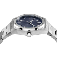 Montre de plongée automatique pour homme, 42 mm, nouvelle marque privée OEM, luxe, acier inoxydable, étanche, mouvement japonais.