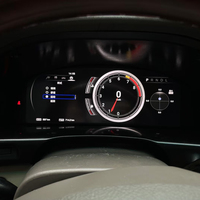 Layar Kokpit Virtual Kluster Digital untuk Toyota Land Cruiser LC100 Lexus LX470 2003 04 2007 Dashboard Mobil Pengukur Kecepatan Odometer