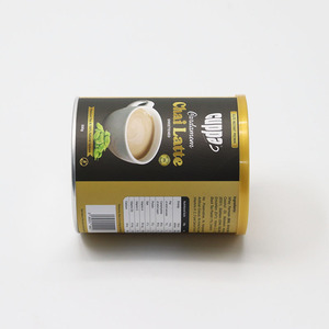 Envases de Papel Cilíndricos Herméticos Personalizados al por Mayor, Caja de Papel Cilíndrica <span class=keywords><strong>para</strong></span> Alimentos con Tapa de Plástico o Metal - Product Image 3