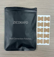 ZICOKAFO Patch naturel non tissé pour ongles incarnés favorise la croissance saine des ongles prévient les ongles incarnés Kit de manucure et pédicure