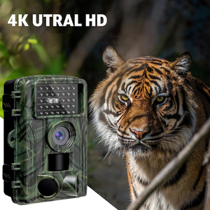 Piège de <span class=keywords><strong>chasse</strong></span> pour animaux avec vision nocturne Objectif grand angle Capteur d'imagerie 4K étanche Batterie à pile sèche Caméra de piste de vie sauvage - Product Image 3