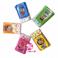 Chinois en gros en vrac doux assortis saveur de fruits presse tablette bonbons arc-en-ciel couleur bonbon dur pour les enfants