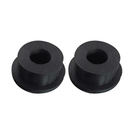 Bouchons de porte coniques en caoutchouc silicone à usage industriel, longue durée de vie, couleur et logo personnalisables
