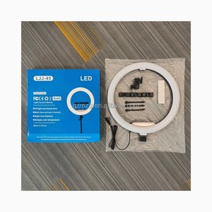 18 Inch LED <b>Ring</b> Light Adjustable Color Temperature Remote Control Portable Camera <b>Phone</b> Live Streaming Photography Light - Product Image 5