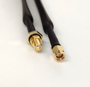 Câble coaxial plat SMA mâle à SMA femelle connecteur câbles d'antenne fenêtre plat étanche externe coaxial <span class=keywords><strong>Rg</strong></span> <span class=keywords><strong>316</strong></span> câble - Product Image 3