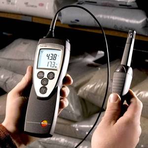 Testo 625 Thermomètre et hygromètre à résolution 0,1 pour une utilisation intérieure et extérieure - Product Image 2