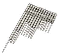 SANYU S2 Alloy Steel Torx Screwdriver Bits Kelas Industri Lapisan Krom Berbagai Ukuran Bit 60mm/80mm/100mm/150mm OEM