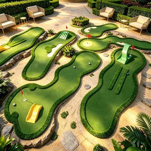 Vente promotionnelle d'usine HW : Green de <span class=keywords><strong>golf</strong></span> en EVA, <span class=keywords><strong>mini</strong></span>-<span class=keywords><strong>golf</strong></span> d'entraînement intérieur/extérieur, 18 trous - Product Image 3