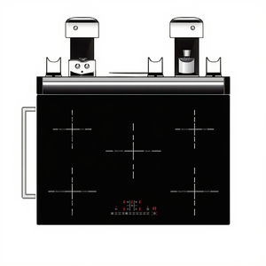 Placa de Inducción Eléctrica de 5 Quemadores para Exterior, Fabricada en China, con Superficie de Cerámica/Vidrio, 100-240V - Product Image 3